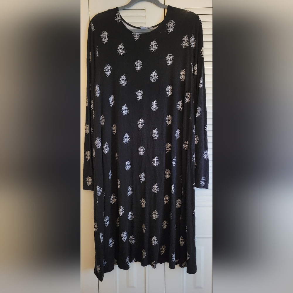 Floral Swing Dress XL Tall